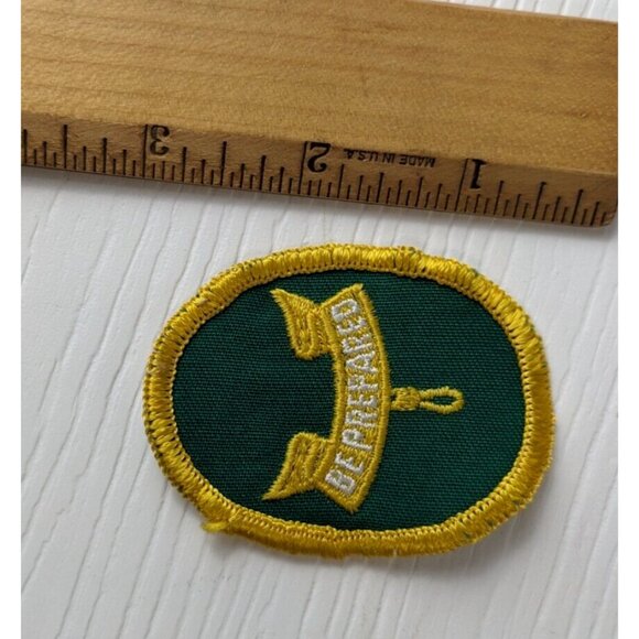VINTAGE BSA BOY SCOUT PATCH "BE PREPARED" - Picture 2 of 3